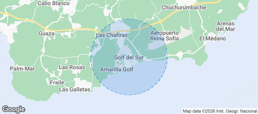 Golf del Sur Airbnb map